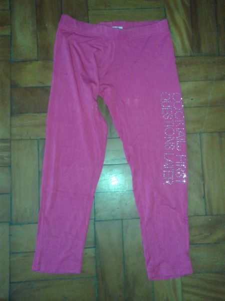 Leggin pink star (p)