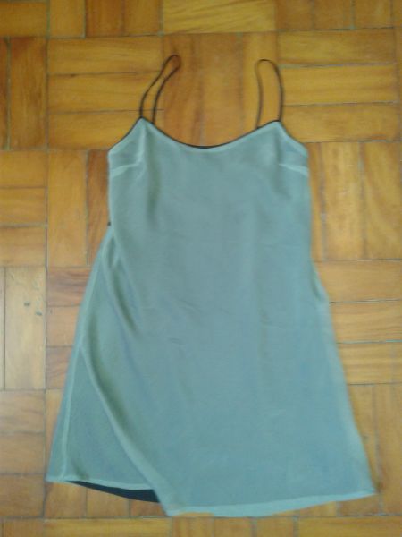 Vestido Cinza Curto (p)