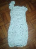 Vestido Panicat Branco Todo Ajustavel (m)