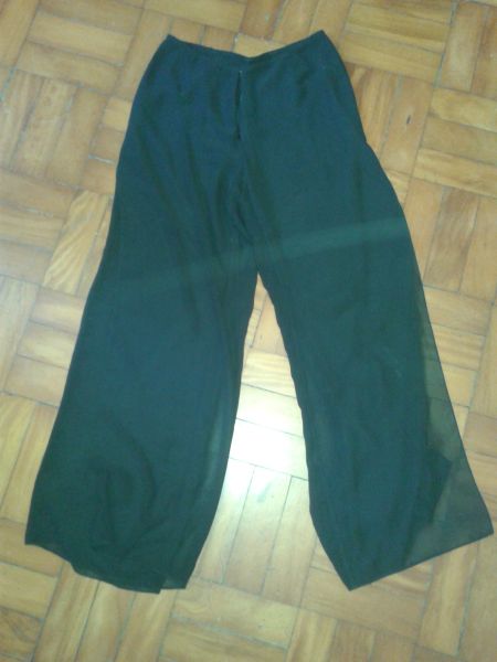 Calça Pantalona Preta (g)