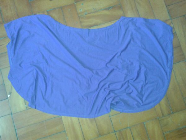 Blusa Manga Morcego Roxa (p)